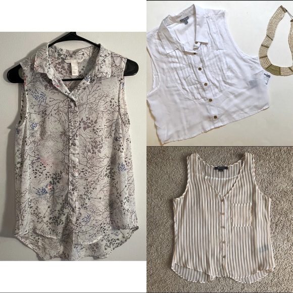 Blouse Bundle - 8 Tops Included - Picture 3 of 4